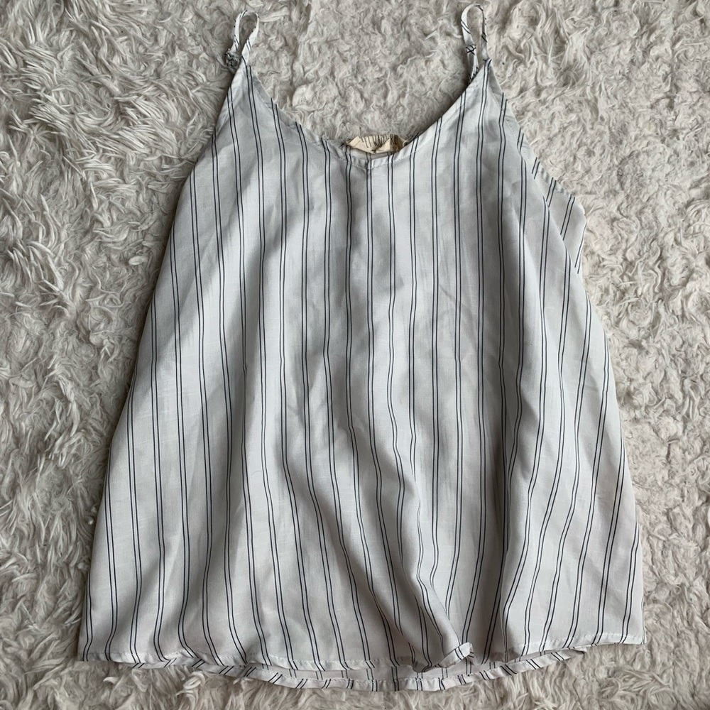 Striped tank top
